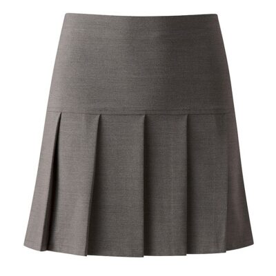 Charleston School Skirt (Pleated) Mid Grey