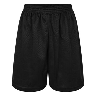 Senior PE Airtex Shorts (Plain BLACK)