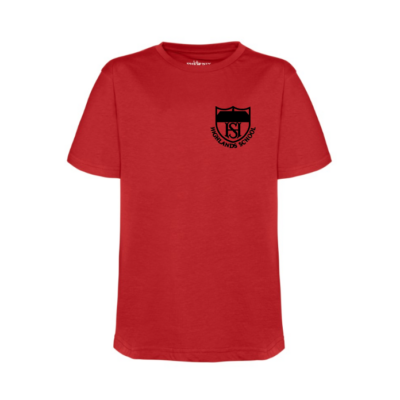 Highlands Primary School PE T-Shirt (RED)