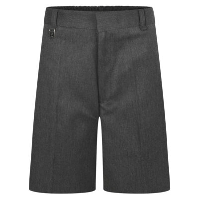 Boys School Summer Shorts (Plain GREY)